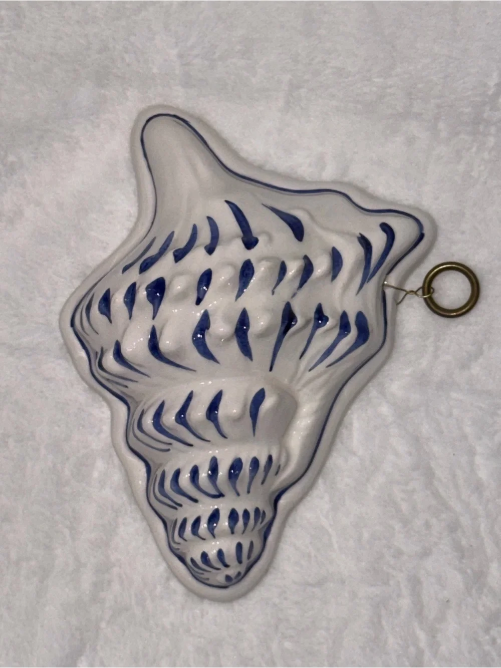 Vintage Set of 5 Bassano Ceramic Sea Life Wall Plaques Made In Italy. Farmhouse